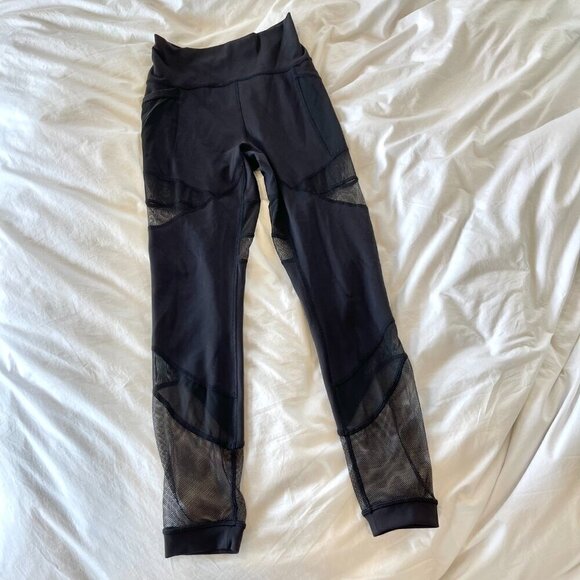 Lululemon Forget The Sweat Tight *25" Black Size 6 - Picture 5 of 7